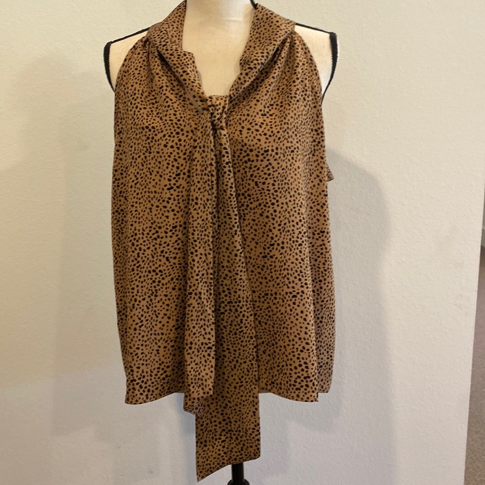 Leopard Print Blouse